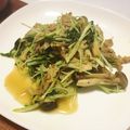 Moffyyy's cooksnap of when they made 水菜大量消費！豚肉と水菜の塩麹柚子胡椒炒.