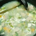 akag's cooksnap of when they made セロリの葉のスープ.