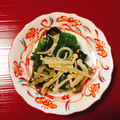 yesmama's cooksnap of when they made みょうがのさっぱりポン酢炒め.