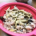 YUKIKI☆'s cooksnap of when they made あまったしめじで、簡単しめじご飯.