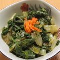 もんしゅしゅ's cooksnap of when they made 小松菜のお浸しカラシ風味.