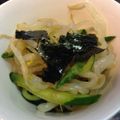 たまこ☆v☆'s cooksnap of when they made もやしときゅうりの中華風サラダ.