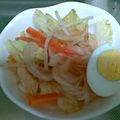 おばＱ's cooksnap of when they made ピリ辛モヤシの中華風サラダ.