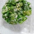 haru_iro's cooksnap of when they made 楽ワザ◎作り置き冷凍オクラ.