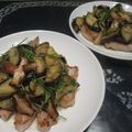 ジョングレ's cooksnap of when they made 野菜あんかけのっけ焼いただけ豚肉.