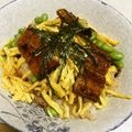 九道礼菜's cooksnap of when they made 安いうなぎが大変身！カラフルうな丼♪.