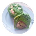 ちゃんか。's cooksnap of when they made 栗とホワイトチョコ入り抹茶マフィン.