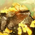 marimeg's cooksnap of when they made キクラゲと卵の中華炒め.