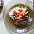 iloveyou's cooksnap of when they made 卵ゎレンジで☆ぶっかけ梅～キムチそうめん.