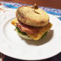 ゆにこーん☆'s cooksnap of when they made ピーナッツバター入り☆マフィンサンド.