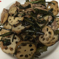 にゃはポン's cooksnap of when they made 豚肉とれんこんと空芯菜炒め☆.