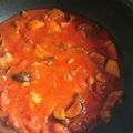 yukko218's cooksnap of when they made 鶏もも肉とナスのトマト煮.