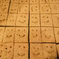 さがおり's cooksnap of when they made スクエア君クッキー(きな粉味）☆.