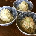 oyukidesu's cooksnap of when they made 大根とキュウリとカニ缶のサラダ.