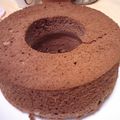 あみ太's cooksnap of when they made ふわっと濃厚♡リッチチョコシフォンケーキ.