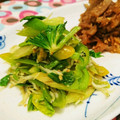 すわゆか's cooksnap of when they made 捨てずに美味しく☆セロリの葉 カレー風.