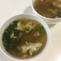 papikun's cooksnap of when they made 風邪にも☆ふわふわ卵の 春雨スープ.