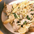 プチトマト☺'s cooksnap of when they made 豚肉・えのき茸・長芋の梅果肉炒め.