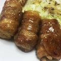 ちゃんゆり♡'s cooksnap of when they made 旦那さん大満足″冷凍豆腐と豚コマの甘辛煮.