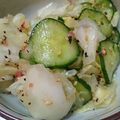 もんぴぴっぴ's cooksnap of when they made キュウリとキャベツの梅和え.