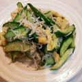 ゆあしゅん's cooksnap of when they made 胡瓜しらす薄揚げのコク旨炒め♪.