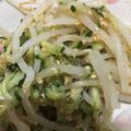 amy108's cooksnap of when they made もやしときゅうりの中華風サラダ.