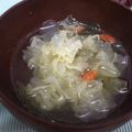 いそまろちょ's cooksnap of when they made ★薬膳食材★白きくらげスープ.
