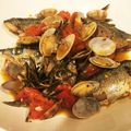 YukaKitch's cooksnap of when they made 秋の旬！秋刀魚のアクアパッツァ.