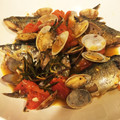 YukaKitch's cooksnap of when they made 秋の旬！秋刀魚のアクアパッツァ.