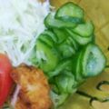みっくママ's cooksnap of when they made 10歳男子考案キュウリのわさびドレ和え.