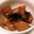 nol826's cooksnap of when they made 短時間で簡単な柔らかイカと大根煮.