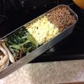 梨うさぎ's cooksnap of when they made 卵パラパラ♪簡単＊三色丼＊そぼろ弁当にも.