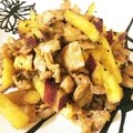 Mari0305's cooksnap of when they made ご飯もりもり！さつま芋と豚肉の甘辛味噌.