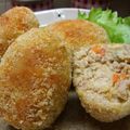 プチちゃん's cooksnap of when they made ほろりとおいしいおからコロッケ.