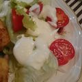 万華月's cooksnap of when they made シンプルサラダ ヨーグルトドレッシング.