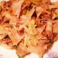 肉じゃがマヨネーズ's cooksnap of when they made ゴーヤと白菜と豚肉の旨煮♪.