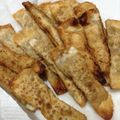 るんクック's cooksnap of when they made 簡単！納豆チーズで餃子の皮のフライ.