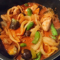 ノリパパ～ン's cooksnap of when they made 簡単♪鶏肉とナスのミートソース炒め♫.