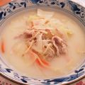 saoちゃん's cooksnap of when they made 残りパスタで野菜たっぷりちゃんぽん.