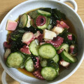 らんち☆'s cooksnap of when they made タコときゅうりとわかめの酢の物.