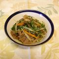 龍青空ママ's cooksnap of when they made 牛肉と水菜の炒め煮.