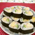 赤い電話's cooksnap of when they made 我が家のサラダ巻き.
