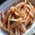 harutama's cooksnap of when they made もやしキムチーズ.