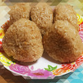 bamana52's cooksnap of when they made お醤油しみしみ♪簡単焼きおにぎり.