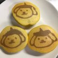 ミミ＆あーたん's cooksnap of when they made ♡ポムポムプリンの南瓜餡どら焼き♡.