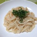 ぷりん＠JIN's cooksnap of when they made 簡単ランチ＊濃厚明太子うどん＊.