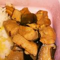 ♥ミルクティ♥'s cooksnap of when they made 里芋と鶏肉のこっくり煮物☆.