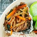 ★抹茶せんべい★'s cooksnap of when they made しらたきのチャプチェ.