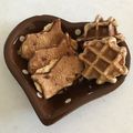 しふぉんけ〜き's cooksnap of when they made コストコパンケーキＭＩＸでバナナワッフル.