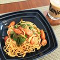 ダイエットコーチゆみ's cooksnap of when they made 楽々〜♡大葉入り♪冷製ナポリタン.